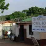 Female acute ward of Accra psychiatric hospital at mess